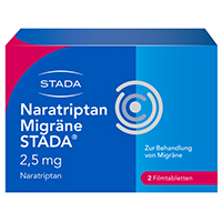 NARATRIPTAN Migräne STADA 2,5 mg Filmtabletten