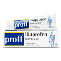 IBUPROFEN proff 5% Gel