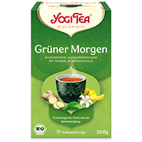 YOGI TEA Grüner Morgen Tee Bio Filterbeutel