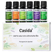 ÄTHERISCHE Öle Set naturrein Top 6 Aromatherapie