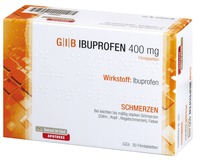 GIB Ibuprofen 400 mg Filmtabletten - apotal.de - Ihre 