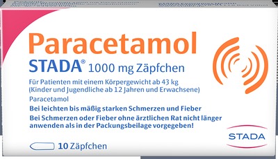 Paracetamol Stada 1 000 Mg Zapfchen Apotal De Ihre Versandapotheke