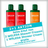 Aktion WELEDA SHOWER CREAM 2+1gratis