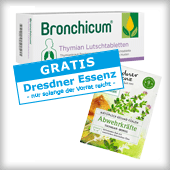 Aktion Bronchicum Gratis Dresdner Essenz
