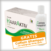 Aktion gratis Coffein Shampoo Avitale