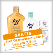 Aktion gratis Frei Öl Brustwarzenbalsam