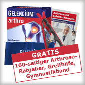 Aktion Gelecium Arthro Ratgeber Greifhilfe Gymnastikband