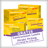 Aktion gratis Centrovision Lutein Direkt