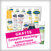 Aktion Cetaphil gratis Feuchtigkeitscreme