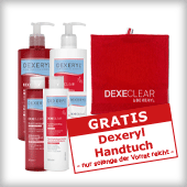 Aktion gratis Dexeryl Handtuch