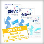 Aktion Elevit 3 Stillzeit 4er gratis