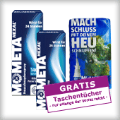 Aktion gratis Hexal Taschentücher