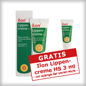 Aktion gratis Ilon Lippencreme HS 3ml