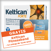 Aktion gratis Keltican Fitnessband