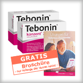 Aktion gratis Tebonin Broschüre