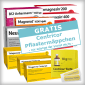 Aktion Wörwag Centricor Pflastermäppchen