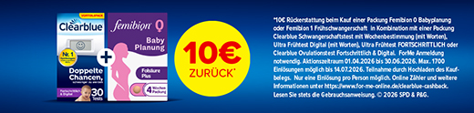 Clearblue Femibion Cashback