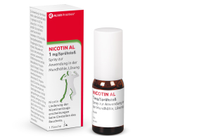 NICOTIN AL 1 mg/Sprühstoß Spray z.Anw.i.d.Mundhö. - apotal.de