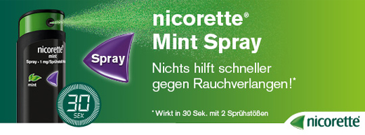 NICORETTE Mint Spray 1 mg/Sprühstoß - apotal.de - Ihre Versandapotheke