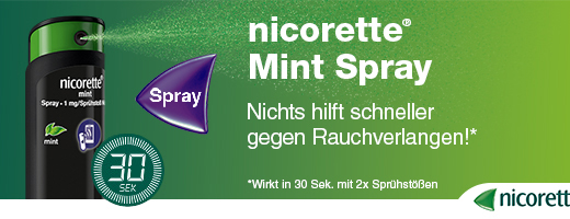 NICORETTE® Spray: Das Nikotinspray