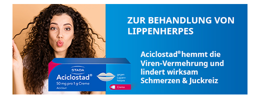 ACICLOSTAD Creme gegen Lippenherpes - apotal.de - Ihre Versandapotheke