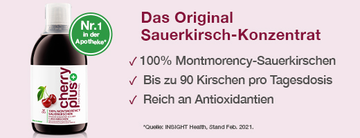 Cherry PLUS - Montmorency-Sauerkirsch-Produkte - 100% natürlich