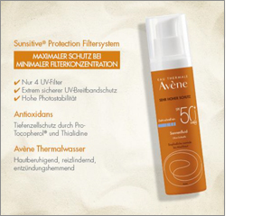 AVENE SunSitive Sonnenfluid SPF 50+ o.Duftst. - apotal.de - Ihre
