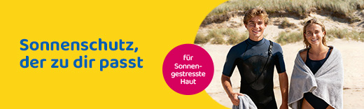 Sonnengestresste Haut