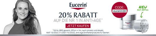 Eucerin 20% Rabatt