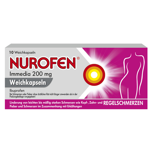 Nurofen Immedia 200 Mg Weichkapseln Apotal De Ihre Versandapotheke