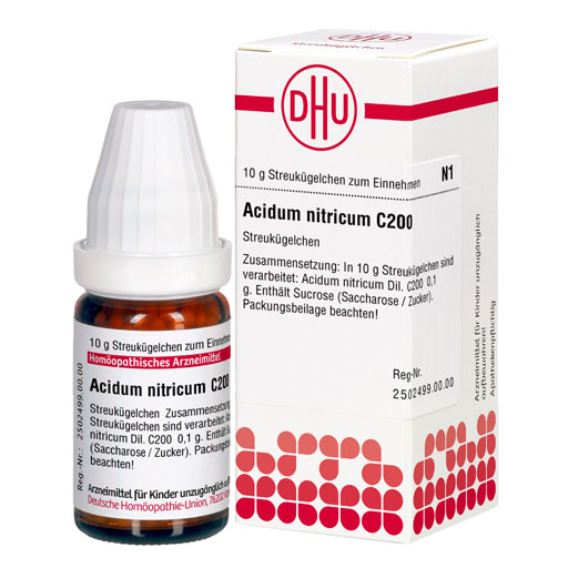 ACIDUM NITRICUM C 200 Globuli - apotal.de - Ihre Versandapotheke