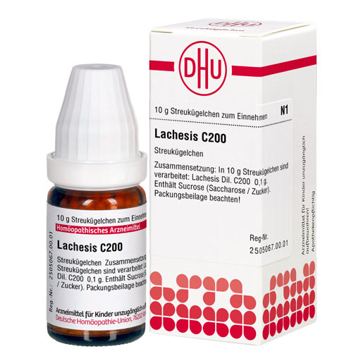 LACHESIS C 200 Globuli - apotal.de - Ihre Versandapotheke