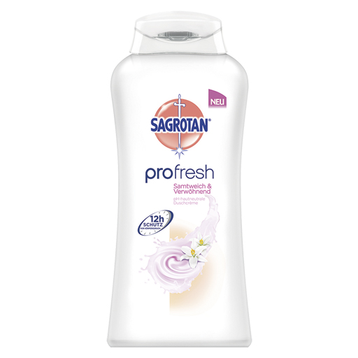 SAGROTAN Profresh Duschcreme samtweich & verwhn. - apotal.de - Ihre  Versandapotheke