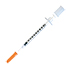BD MICRO-FINE+ Insulinspr.0,5 ml U100 8 mm