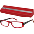 NEW YORK Brille rot-schwarz +2,50 dpt