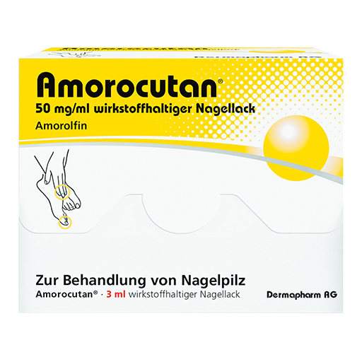 AMOROCUTAN 50 mg/ml wirkstoffhaltiger Nagellack