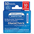 TESTAMED GlucoCheck Advance 50 Teststr.m.10 Lanz.