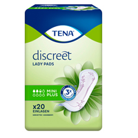 TENA LADY Discreet Inkontinenz Einlagen mini plus