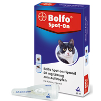 BOLFO-Spot-On-Fipronil-50-mg-Lsg-f-Katzen
