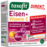 TAXOFIT Eisen+Folsäure Direkt Granulat