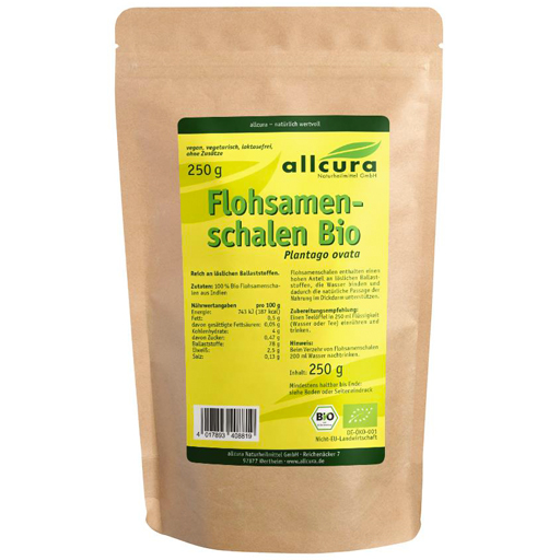 FLOHSAMENSCHALEN Bio apotal.de Ihre Versandapotheke